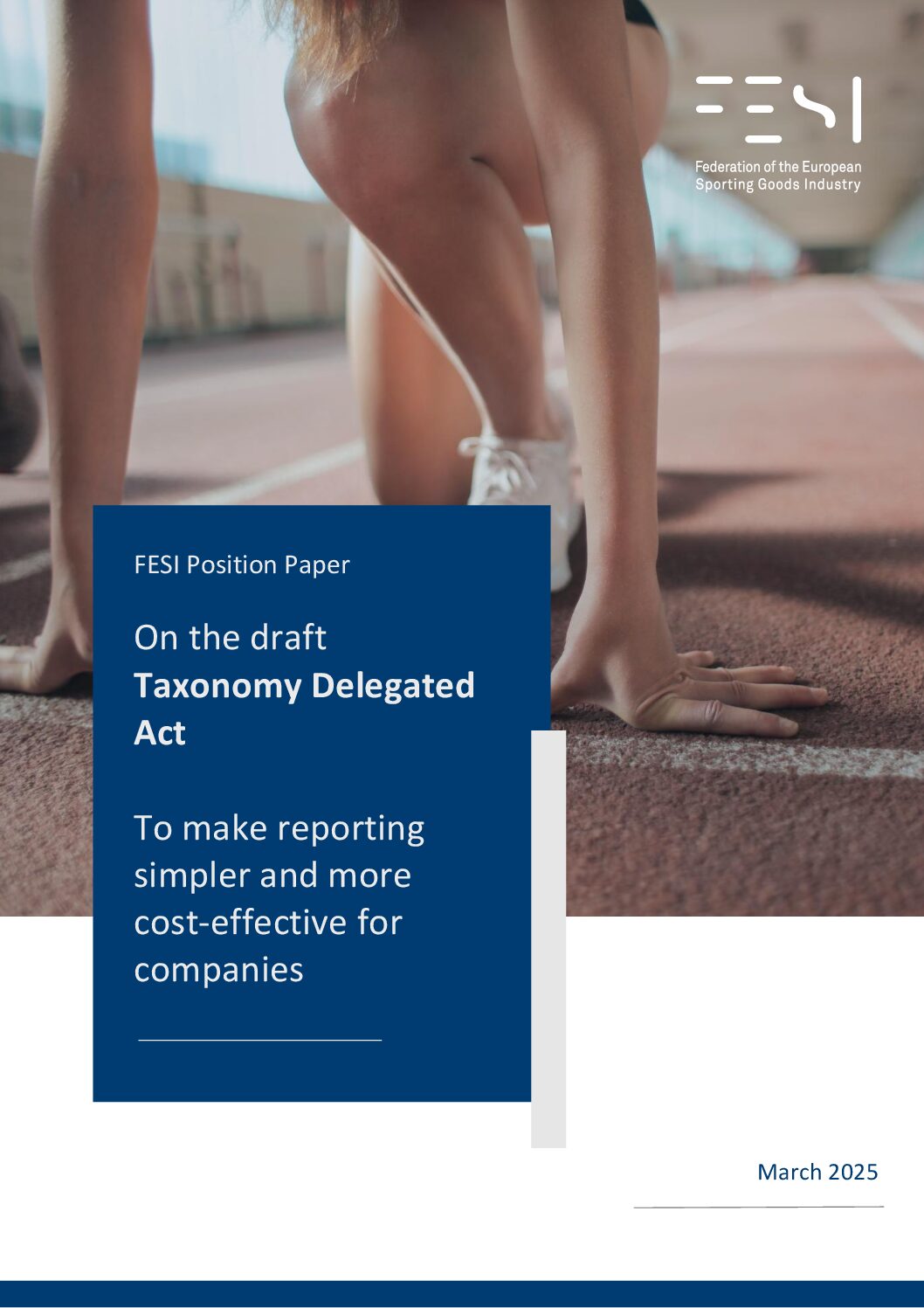 fesi position paper on draft taxonomy delegated act march 2025 1 pdf